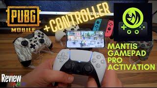 Pubg Mobile with Controller | Mantis Gamepad Pro | Free Activation Guide