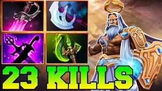 23 Kills Zeus 7.35 Mid Meta !! Zeus Dota 2 Guide Update Tutorial Gameplay Carry Support