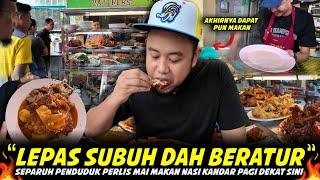 DASYAT ORANG DEKAT SINI..Lepas Subuh Beratur Cari Nasi Kandar..NASI KANDAR SHEIKH CATERERS PERLIS