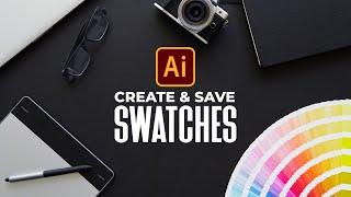 Create and Save Swatches In Illustrator