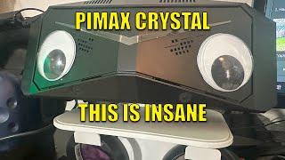 This VR Headset is CRAZY - PIMAX CRYSTAL REVIEW