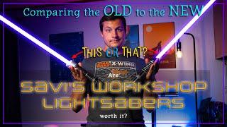 Old Vs. New - Is Building A Lightsaber Worth It? Savi's Workshop Lightsaber Review!