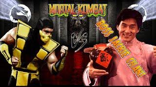 Mortal Kombat II Health Bars in a Monster MK Project (PC Mugen)  - 100% Difficulty