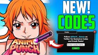 *NEW* ALL WORKING CODES FOR ANIME PUNCH SIMULATOR JANUARY 2024! ROBLOX ANIME PUNCH SIMULATOR CODES