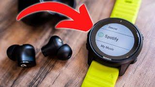 How to Sync Spotify and mp3 Music on Garmin Fitness Watches