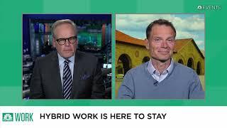 Stanford’s Nick Bloom Hybrid Work is Here to Stay at CNBC Work Summit