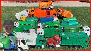 Roman's Toy Garbage Truck Collection