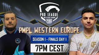 [EN] PMPL Western Europe Finals Day 1 | Season 1 | PUBG MOBILE Pro League 2021