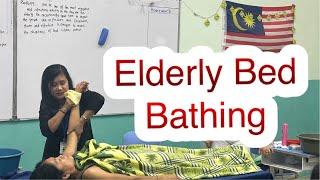 ELDERLY BED BATHING