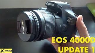 Canon EOS 4000D Update & New Canon EOS Joining The Family Video