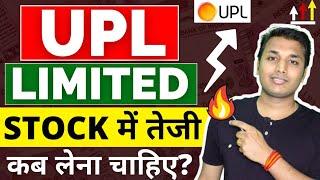 UPL Share - तेजी बनेगी? | UPL Share Latest News | UPL Share Target | UPL Share Analysis | UPL Stock