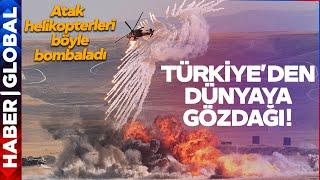 F-16'lar Atak Helikopterleri Havalandı! Orta Doğu Cehenneme Dönmüşken Türkiye Dünyaya Mesajını Verdi