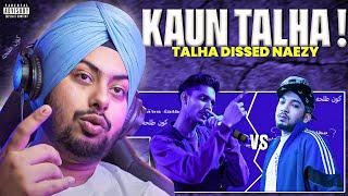 Reaction on Talha Anjum - Kaun Talha | Diss to NAEZY