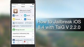 How to Jailbreak iOS 8.4 using TaiG Jailbreak - iPhone Hacks