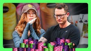 Anastasia Is Back For CRAZY Cash Game With T-1000 | LIVE Poker