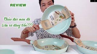 REVIEW - Chảo chống dính Greencook Gcp06