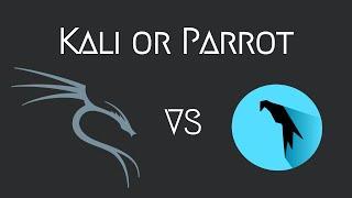 Comparing Kali Linux and Parrot OS 2020