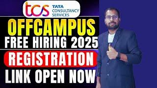 TCS 2025 FREE Hiring | Ninja, Digital Opportunity | BE/BTech/MTech/BCA/MCA/BSc/MSc