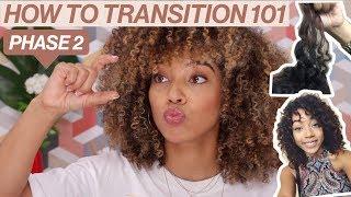 How To Transition To Natural | Phase 2 - Transitioning Hairstyles & Curl Typing