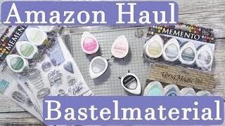 Amazon Haul  Stempelhilfe  Stempelkissen  Action Stempel  vielen Dank