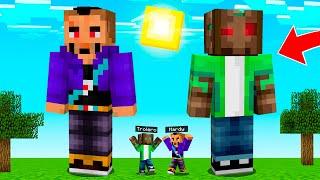 MINECRAFT pero APARECEN YOUTUBERS GIGANTES!  MINECRAFT ALEATORIO