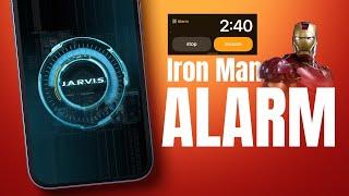 iron man JARVIS Alarm For iPhone