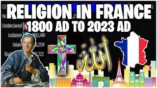 Religion in France: A Tapestry of Faith, Culture, and Secularism | 1800 AD TO 2023 AD | #usa #islam