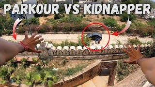 Parkour vs Kidnapper | Best indian POV Parkour | Chasing | @Flyingmeenaboi