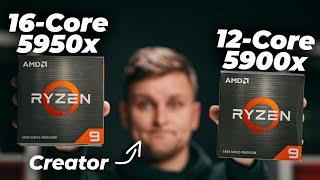 AMD Ryzen 5900x VS 5950x  worth the EXTRA $250? [12- or 16-core]