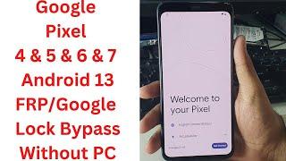 Google Pixel Frp bypass 2024 / Google Pixel 4A Google Account Bypass Android 13 Without Pc