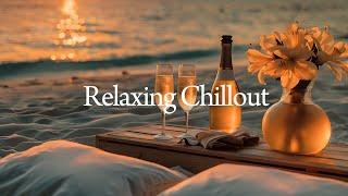 Elegant Lounge Café - Relaxing Chillout Music - White Wine & Waves Mix