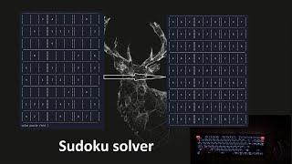 Create a simple sudoku generator and solver using c++ | Keyboard ASMR