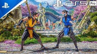 MORTAL KOMBAT 1 PS5 PRO - Sub Zero & Scorpion [4K 60FPS]