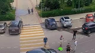 ДТП (сбит пешеход г. Волжский) площадь Свердлова. Вид на пр. Ленина 14-06-2024 13-36