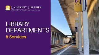 University Libraries, University at Albany Subject Librarian Introductions