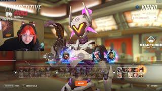 25K Heals! Aspen Kiriko God Overwatch 2 Season 11 TOP 500 Gameplay