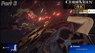 CODE VEIN Gameplay Walkthrough PS5 Part 3 FULL GAME - [4k ULTRA HD] No Commentary Playthrough