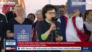 Marszałek Sejmu Elżbieta Witek: Potrafimy rządzić w najtrudniejszych czasach