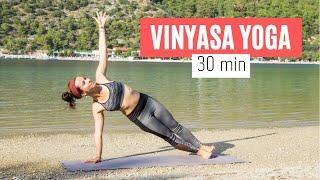 Aula de Vinyasa Yoga Intermediário 30 Min