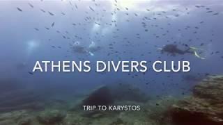 Athens divers club trip to Karystos