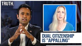 Dual Citizensip is "Appalling" - Ann Coulter and Vivek Ramaswamy Debate