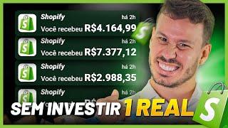 Criei uma loja do ZERO e faturei 11K SEM INVESTIR NADA. Vendi no orgânico com produto um ridículo