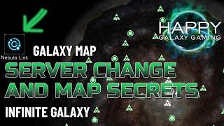 Infinite Galaxy - Server Change and Galaxy Map