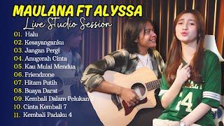 Maulana Ardiansyah Ft. Alyssa Dezek - HALU - JANGAN PERGI (Accoustic Music Version) | POP TERPOPULER