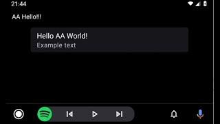 Developing an Android Auto Hello World app