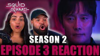 HE JOINS THE GAMES! | Squid Game Season 2 Episode 3 Reaction