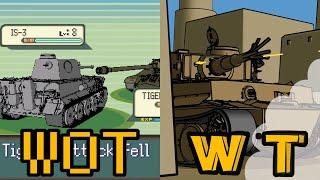 WOT &WT Tiger 1 in a nutshell