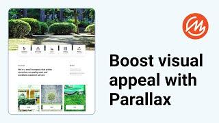 Adding parallax effect to background images #parallaxeffect with MaxiBlocks Page Builder