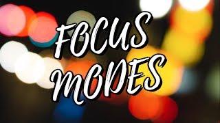 Sony a6000 - Focus Modes! (Tutorial!)