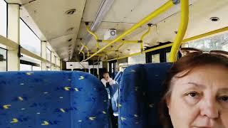 Поездка на троллейбусе 52 от Ялты до Симферополя#крым
